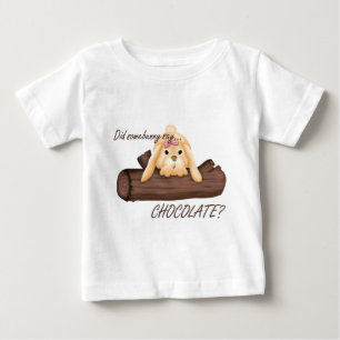 T-shirt Pour Bébé Est-ce que quelqu'un a dit le T-shirt bébé CHOCOLA