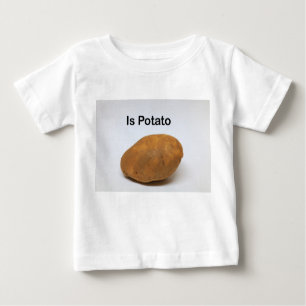 T-shirt Pour Bébé Est de la pomme de terre