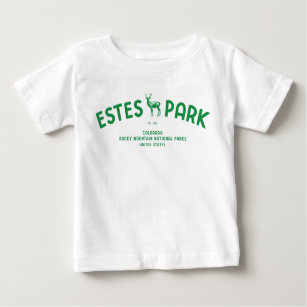 T-shirt Pour Bébé Estes Park Colorado Parc national Elk
