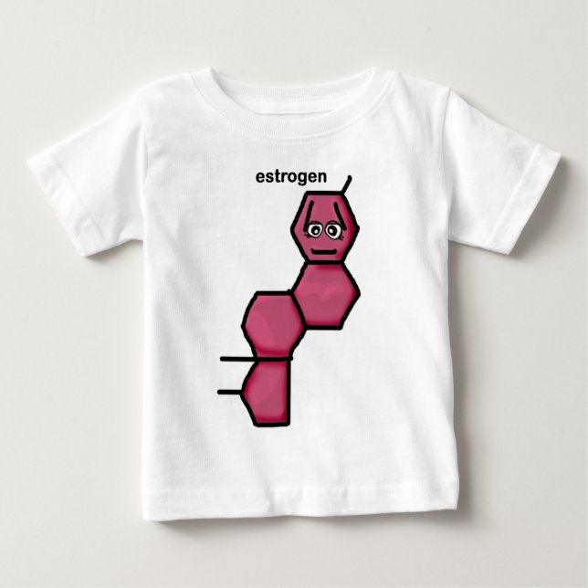 T-shirt Pour Bébé Éstrogène (Devant)