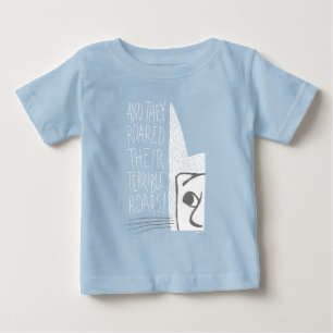T-shirt Pour Bébé Et ils rugirent de terribles rugissements !