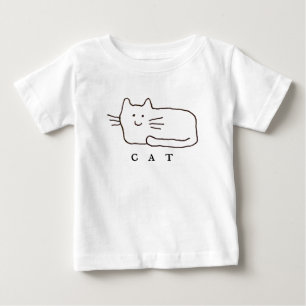 T-Shirt pour bébé et tout-petit avec dessin de cha