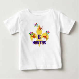 T-shirt Pour Bébé Étape importante d'anniversaire de bébé de Caju