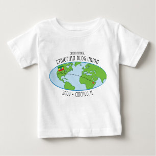 T-shirt Pour Bébé EthiopianBlogUnion09