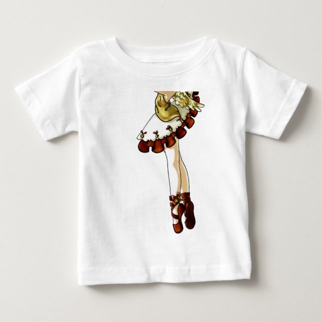 T-shirt Pour Bébé Étoile de tintement (Devant)