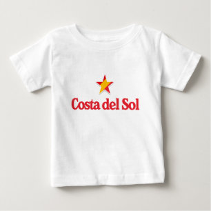 T-shirt Pour Bébé Étoiles de l'Espagne – Costa del Sol