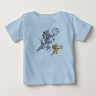 T-shirt Pour Bébé Étoiles de tennis Tom et Jerry 1