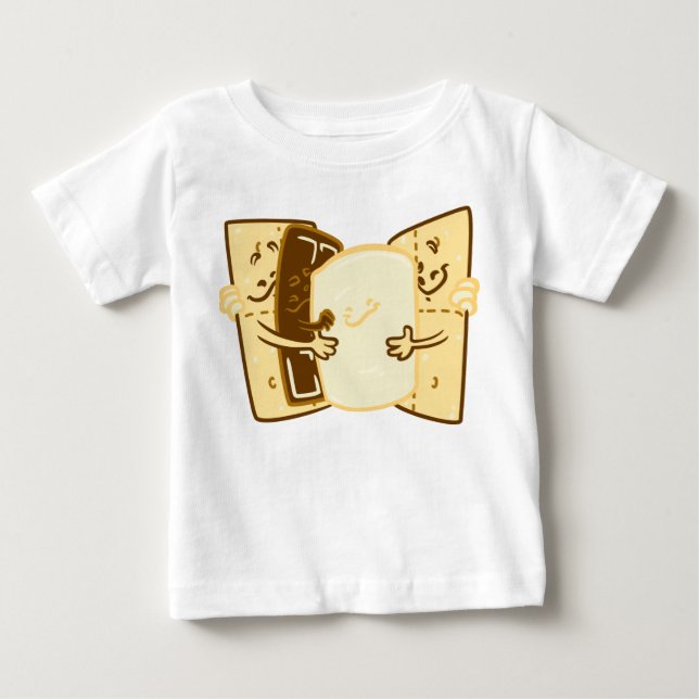 T-shirt Pour Bébé Étreinte de groupe (Devant)