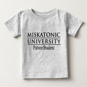 T-shirt Pour Bébé Étudiant d'avenir de Miskatonic