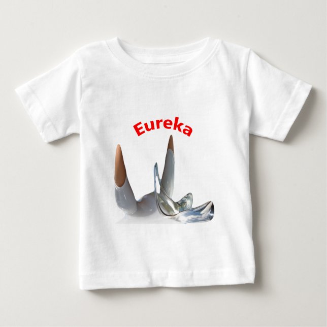 T-shirt Pour Bébé Eureka (Devant)