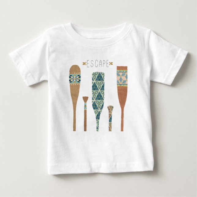 T-shirt Pour Bébé Évasion extérieure de Geo VI | (Devant)
