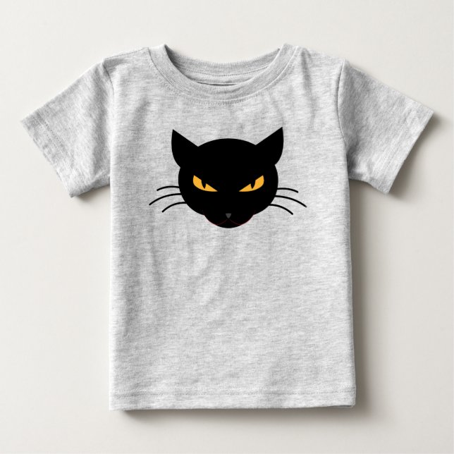 T-shirt Pour Bébé Evil Kitty (Devant)