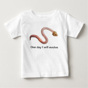 T-shirt Pour Bébé Évolution mais plus petite