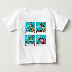T-shirt Pour Bébé Évolution numérique 2