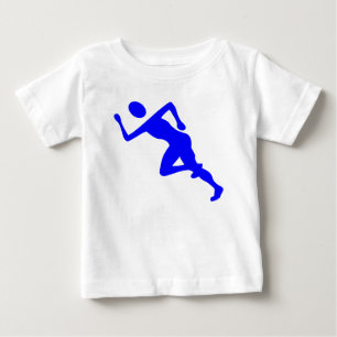 T-shirt Pour Bébé Exécution - Bleu