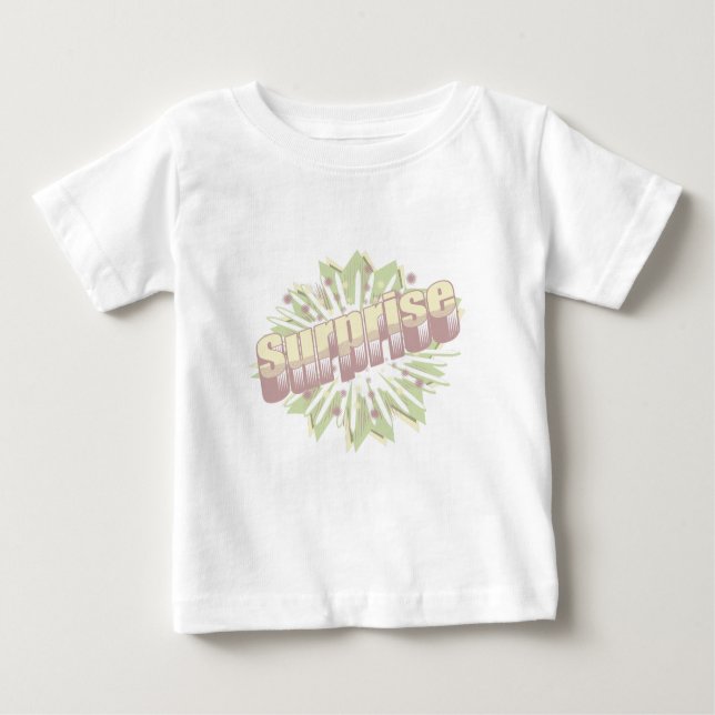 T-shirt Pour Bébé Explosion d'onomatopée surprise (Devant)