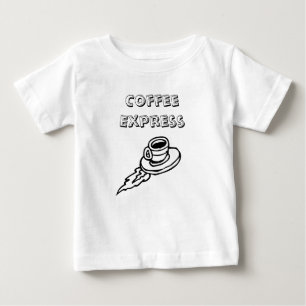 T-shirt Pour Bébé Express café