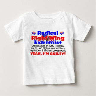 T-shirt Pour Bébé Extrémiste de droite