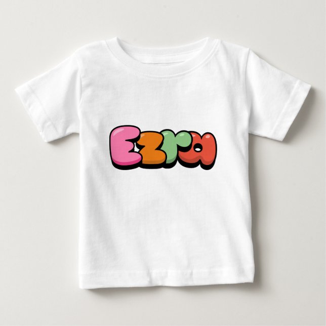 T-shirt Pour Bébé Ezra (Devant)