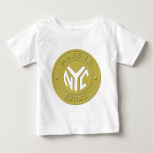 T-shirt Pour Bébé Fabriqué À New York Bronx