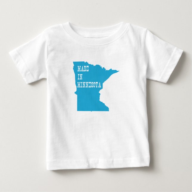 T-shirt Pour Bébé Fabriqué au Minnesota (Devant)