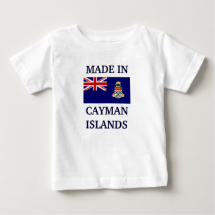T-shirt Pour Bébé Fabriqué aux îles Caïmans