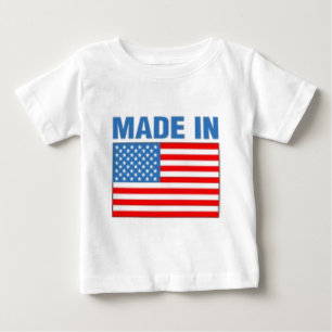T-shirt Pour Bébé Fabriqué en Amérique marchandises