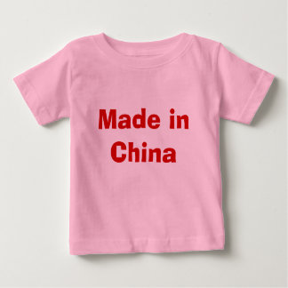 T-shirt Pour Bébé Fabriqué en Chine