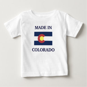 T-SHIRT POUR BÉBÉ FABRIQUÉ EN COLORADO