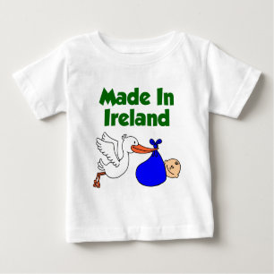 T-shirt Pour Bébé Fabriqué en Irlande (garçon)