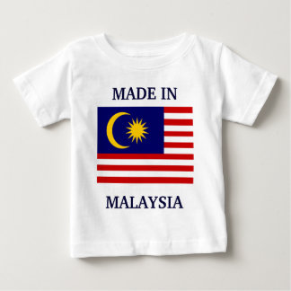 T-shirt Pour Bébé Fabriqué en Malaisie