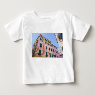 T-shirt Pour Bébé Façades de la maison Monterosso Cinque Terre Ligur