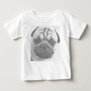 T-shirt Pour Bébé Face carlin