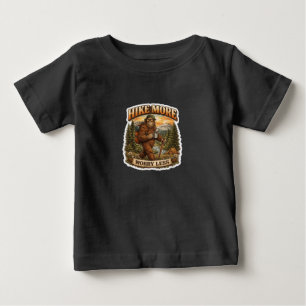 T-shirt Pour Bébé Faire de la randonnée plus s'inquiéter moins Bigfo