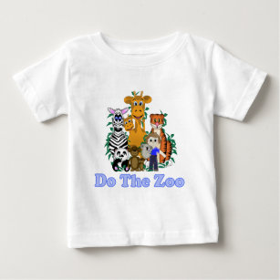 T-shirt Pour Bébé Faire Le Zoo