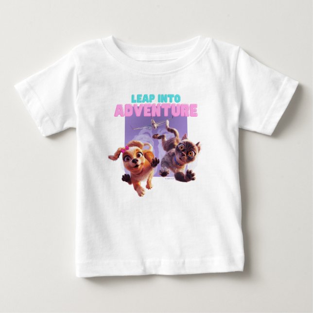 T-shirt Pour Bébé Faire un bond dans l'aventure (Devant)