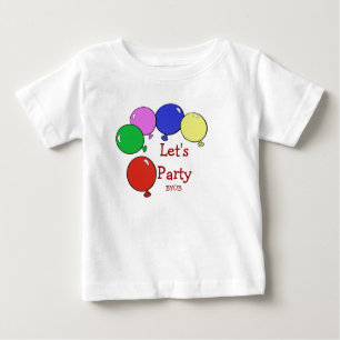 T-shirt Pour Bébé Faisons la fête, chemise bébé BYOB