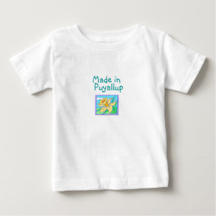 T-shirt Pour Bébé Fait dans Puyallup