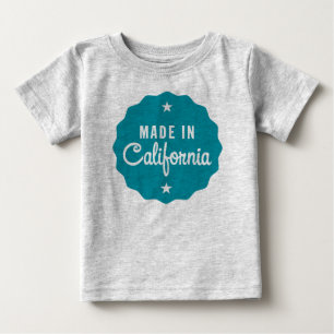 T-shirt Pour Bébé Fait en Californie.