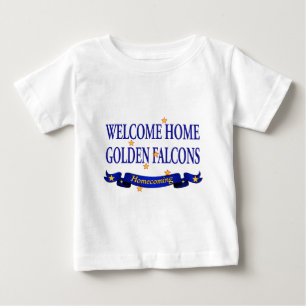 T-shirt Pour Bébé Falcons d'or à la maison bienvenus