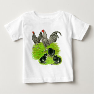 T-shirt Pour Bébé Famille de Bantam barré de vieil anglais