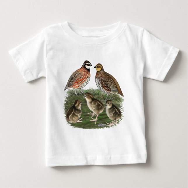 T-shirt Pour Bébé Famille de Colin de Virginie (Devant)