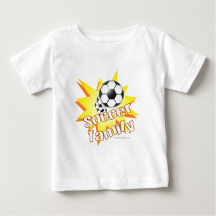 T-shirt Pour Bébé Famille de football