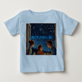 T-shirt Pour Bébé Family Constellation Tee - Maman, Papa et Starry L