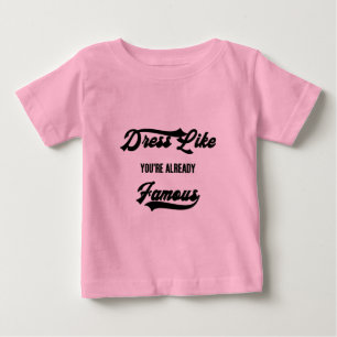 T-shirt Pour Bébé Famous