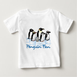 T-shirt Pour Bébé Fan de pingouin