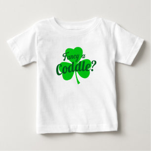T-shirt Pour Bébé Fancy A Coddle Cudle Irish Dit