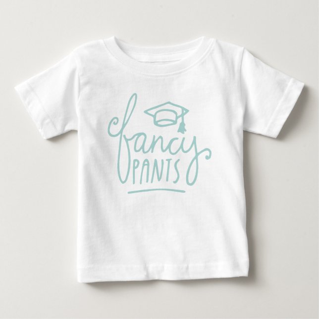 T-shirt Pour Bébé Fancy Pants Funny Grad (Devant)