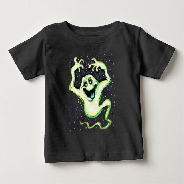 T-shirt Pour Bébé Fantôme (Devant)