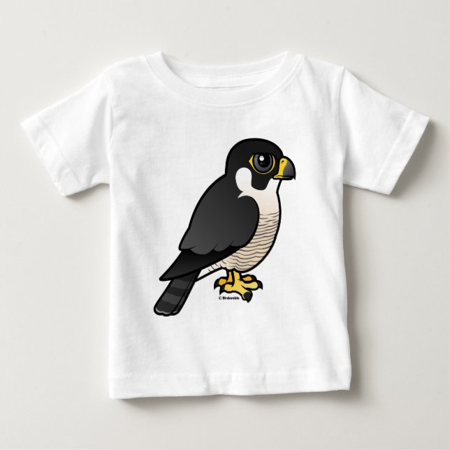 T-shirt Pour Bébé Faucon pèlerin (Devant)